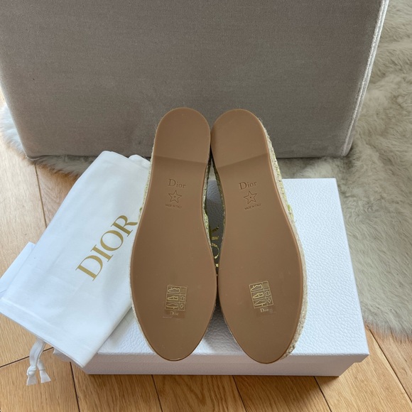 BRAND NEW NEVER WORN DIOR ESPADRILLES 36.5 - Picture 4 of 8